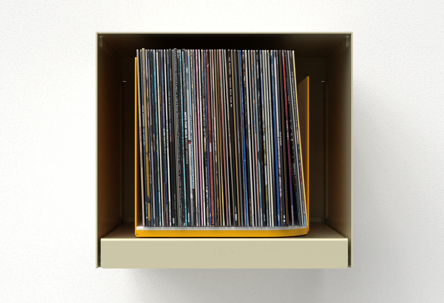 rpm23A – rotating vinyl record storage display