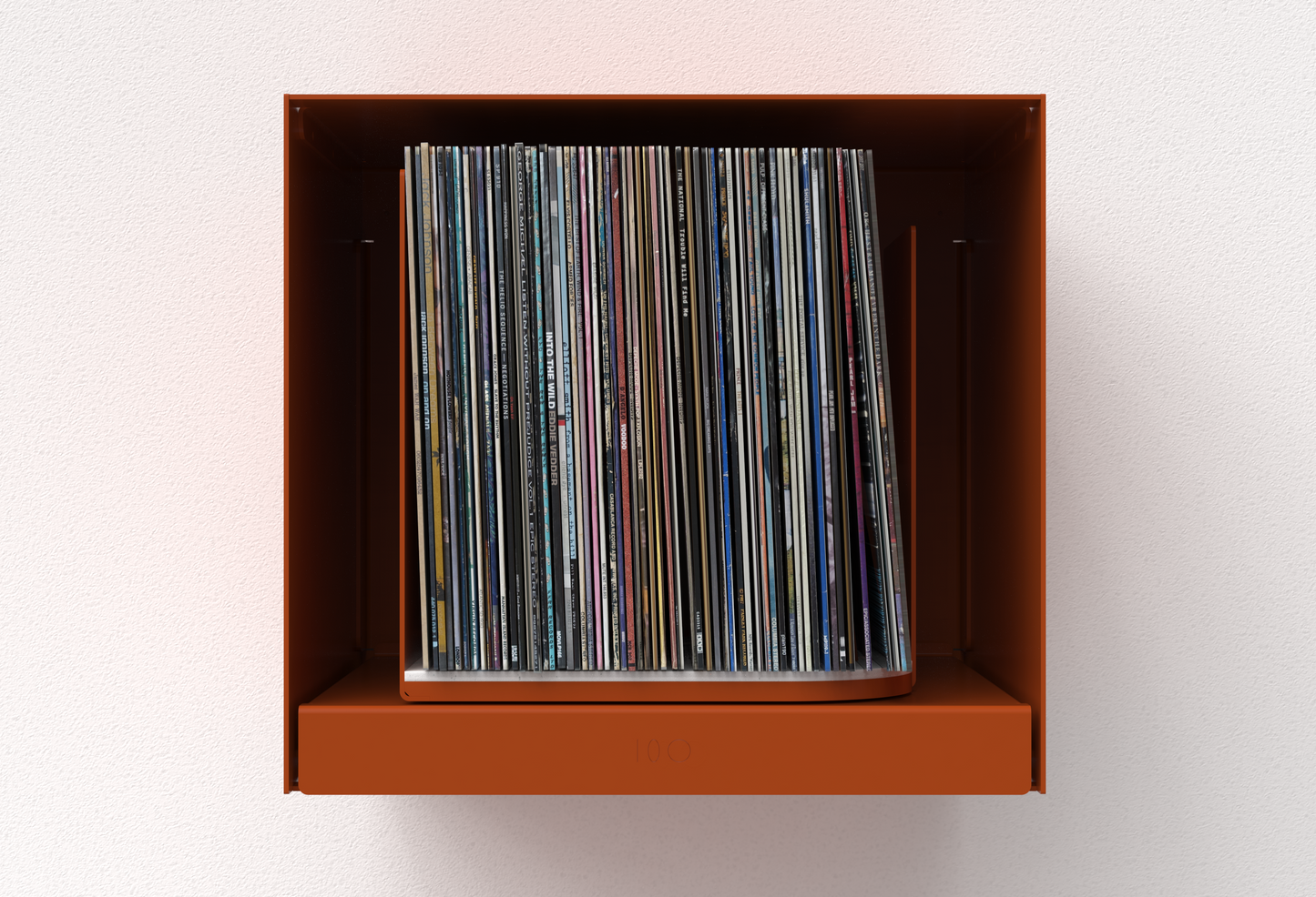 rpm23B - rotating vinyl record storage display
